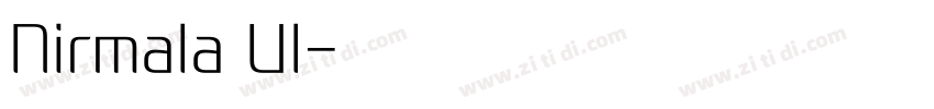 Nirmala Ul字体转换